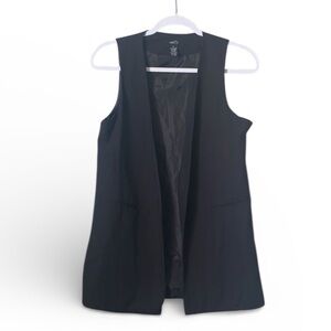 Rue21 Charcoal Sleeveless Jacket